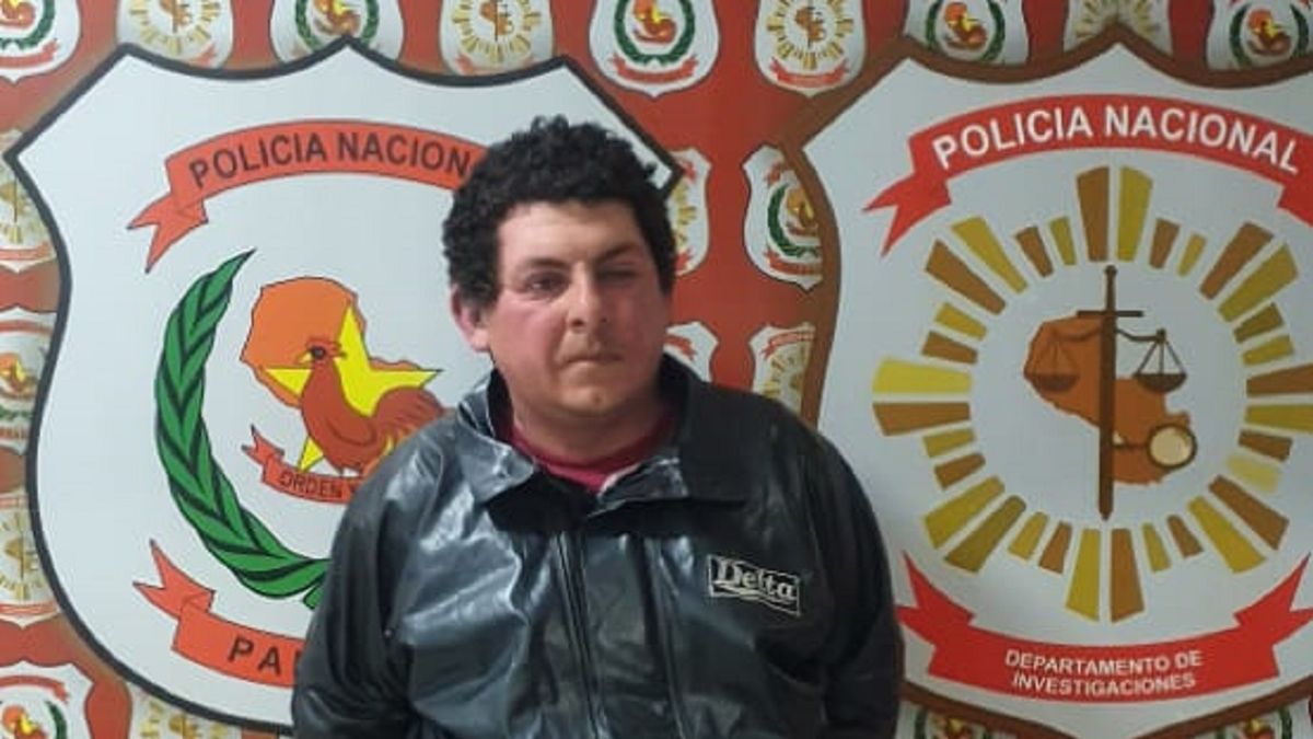 Antolín Vega Florentín, violador serial. Foto: Policía Nacional