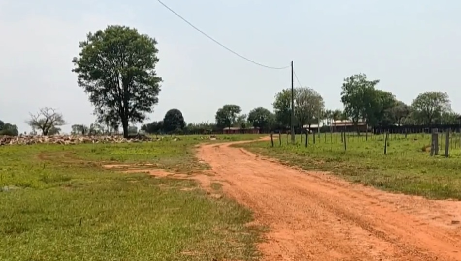 Establecimiento ganadero donde se dio el secuestro. Foto: captura.