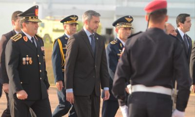 Presidente Mario Abdo Benítez, ausente del país. Foto: Agencia IP