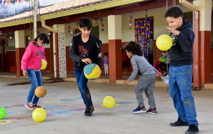 Niños jugando. Imagen de referencia