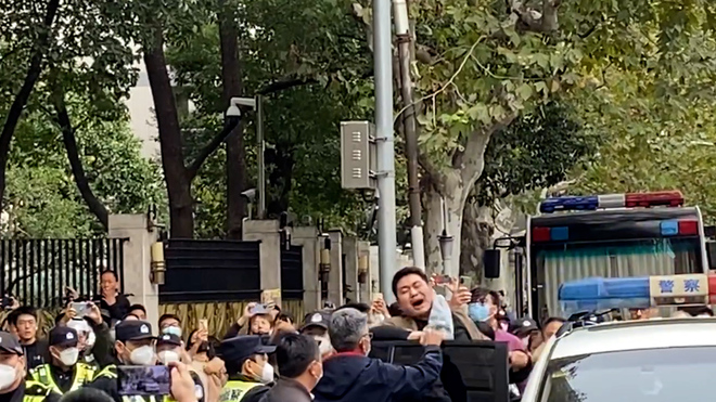 Las protestas se extienden en China debido a la política de covid cero. Foto: El Mundo