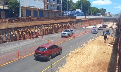 Este viernes al mediodía, se habilitó en forma preliminar el Túnel de Tres Bocas. Foto: Silvia Sosa