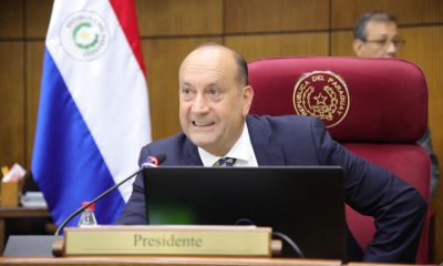 Presidente del Senado, Óscar Salomón. Foto: Gentileza.