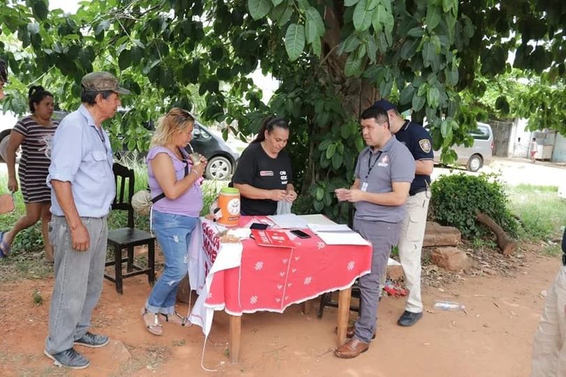 Agentes intervinieron una supuesta compra de cédula. Foto: Ministerio Público