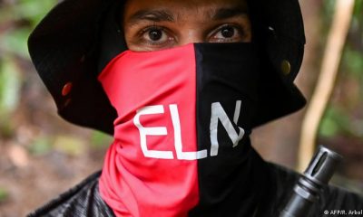 Miembro de la guerrilla del ELN en Chocó, Colombia el 25 de mayo de 2019. Foto: DW