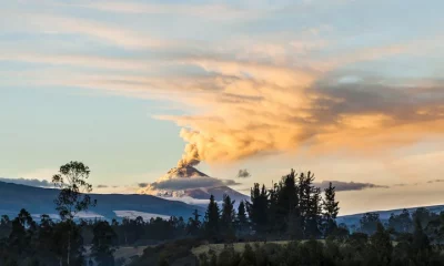 El volcán Cotopaxi se reactivó en el 2015. Foto: Infobae