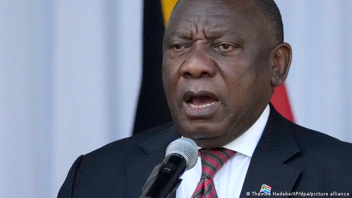 Cyril Ramaphosa. Foto: DW