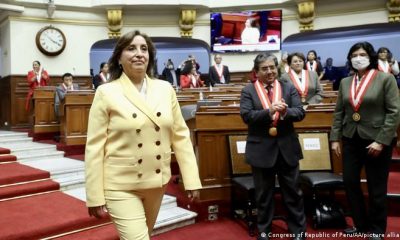 Dina Boluarte, presidenta de Perú. Foto: DW