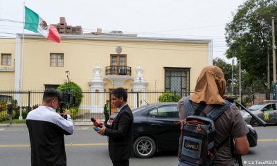 La sede de la embajada mexicana en Lima, Perú, donde se refugiaron el exmandatario peruano Pedro Castillo y su familia. Foto: DW