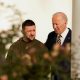 Zelenski y Biden, unidos en contra de la guerra desatada por Rusia. Foto: DW.