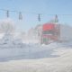 Muchos vehículos quedaron abandonados en una carretera en Main St. en Amherst, en Buffalo, Nueva York. Foto: DW