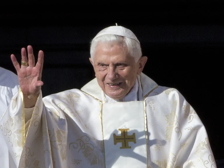 Papa emérito Benedicto XVI. Foto: Infobae