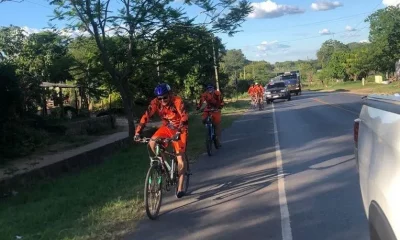 Varios ciclistas llegaron hasta la Basílica de Caacupé. Foto ilustrativa: Facebook @caacupe8