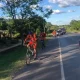 Varios ciclistas llegaron hasta la Basílica de Caacupé. Foto ilustrativa: Facebook @caacupe8