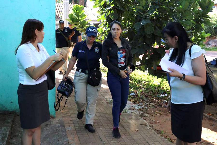 La empleada fue beneficiada con el arresto domiciliario. Foto: Gentileza.