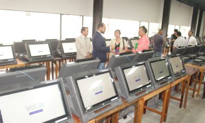 Máquinas de votación. Foto: Gentileza.