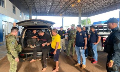 Los extranjeros fueron entregados a las autoridades de Brasil. Foto: DNM