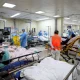 Una unidad de cuidados intensivos en el hospital Beijing Chaoyang. Foto: Infobae