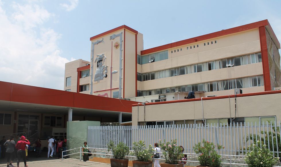 Hospital Aurelio Valdivieso, en Oaxaca de Juárez, México. Foto: El País