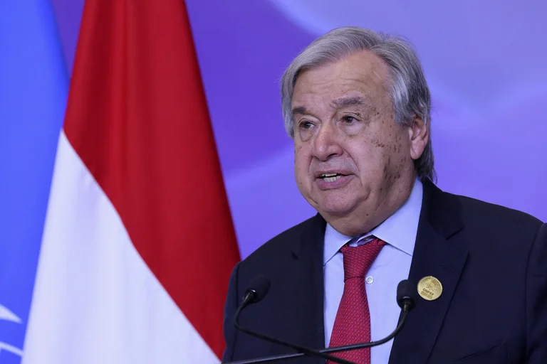 António Guterres. Foto: Infobae