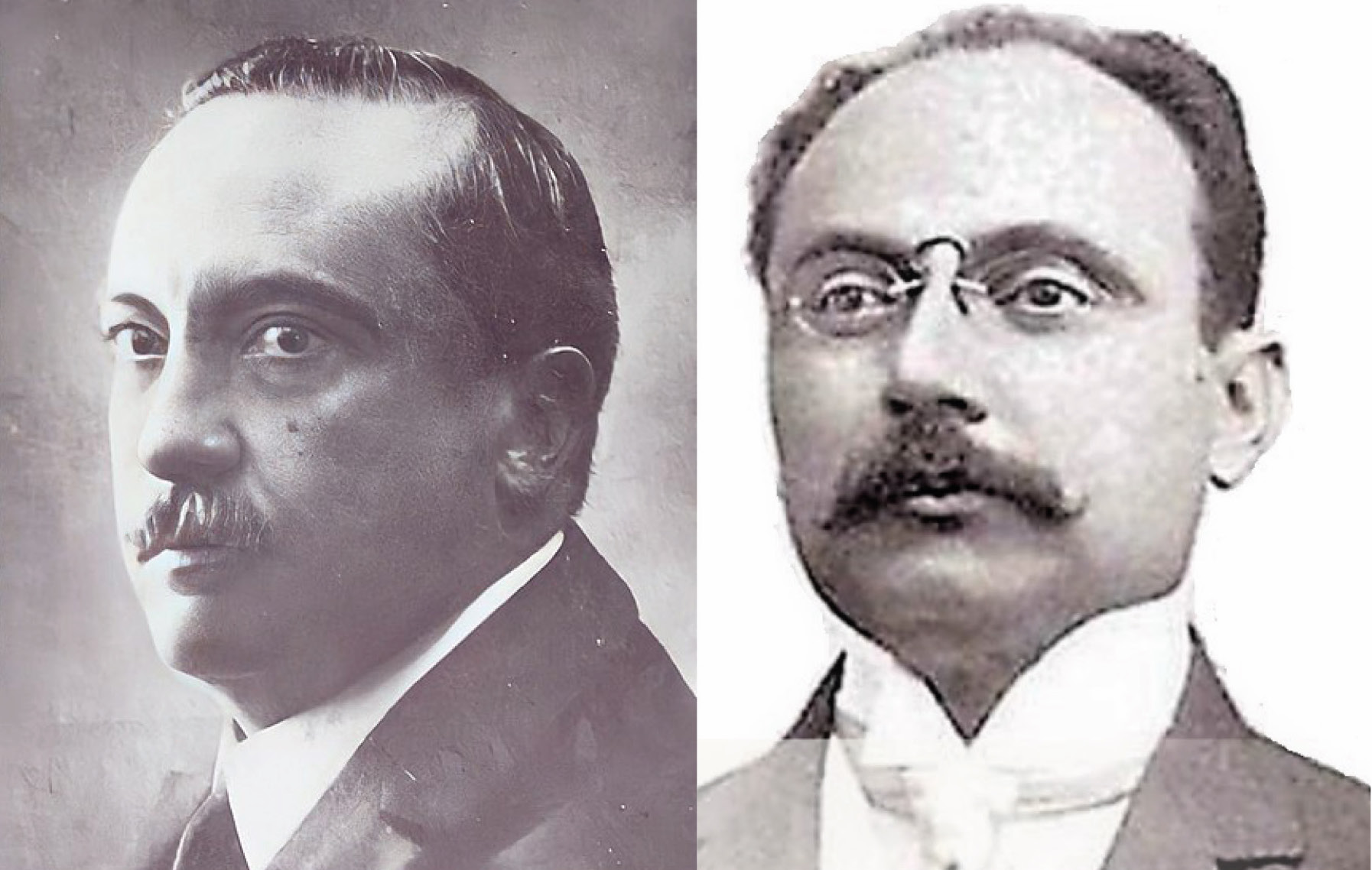 Juan E. O'Leary y Cecilio Báez. Archivo