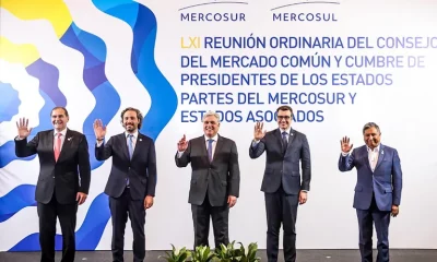 En una cita caldeada por los últimos movimientos de Uruguay, Argentina está alineada con Paraguay y Brasil contra los acuerdos particulares con terceros países. Foto: Infobae.