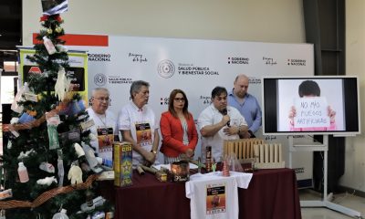 Autoridades del Ministerio de Salud durante el lanzamiento de la campaña. Foto: Prensa Salud