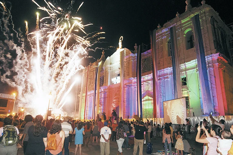 La Gritería es la celebración religiosa más popular de Nicaragua. Foto: Infobae.