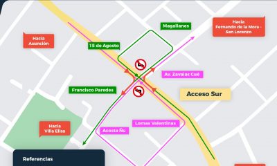 Mapa de disposiciones que rigen desde mañana. Foto: MOPC