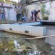 En lamentables condiciones estaba la vivienda intervenida. Foto: Municipalidad de Asunción