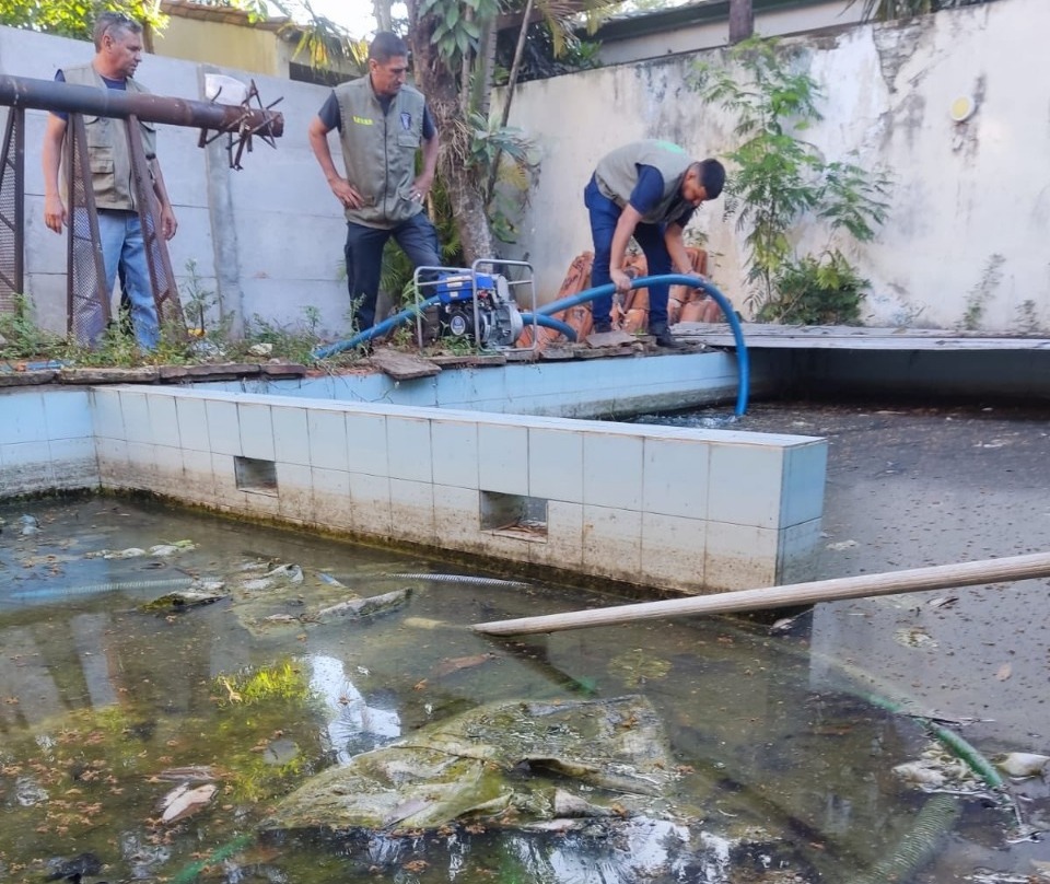 En lamentables condiciones estaba la vivienda intervenida. Foto: Municipalidad de Asunción