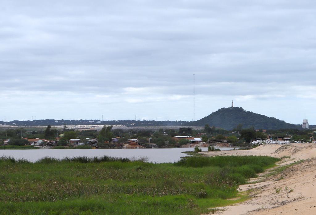 Laguna Yrype del Bañado Tacumbú. Foto: MOPC