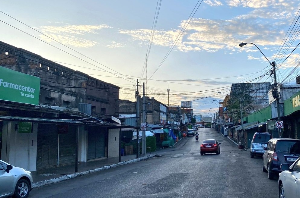 Mercado 4 de Asunción en la zona de Pettirossi. Foto: Municipalidad de Asunción