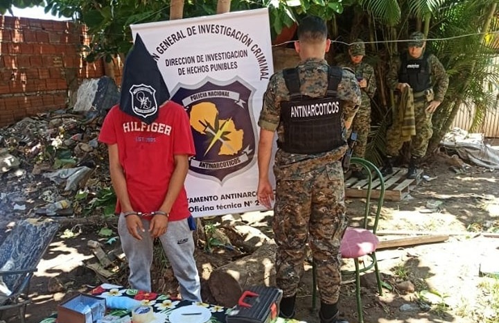 El detenido quedó a disposición de las autoridades. Foto: Ministerio Público