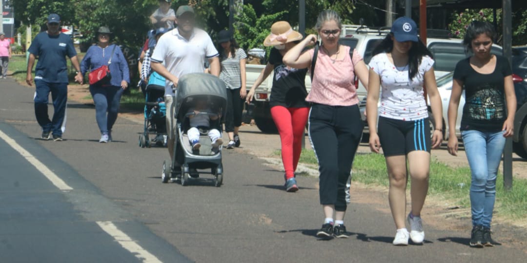 Desde el Ministerio de Salud instan a no llevar a niños a peregrinar a Caacupé. Foto archivo-ADN