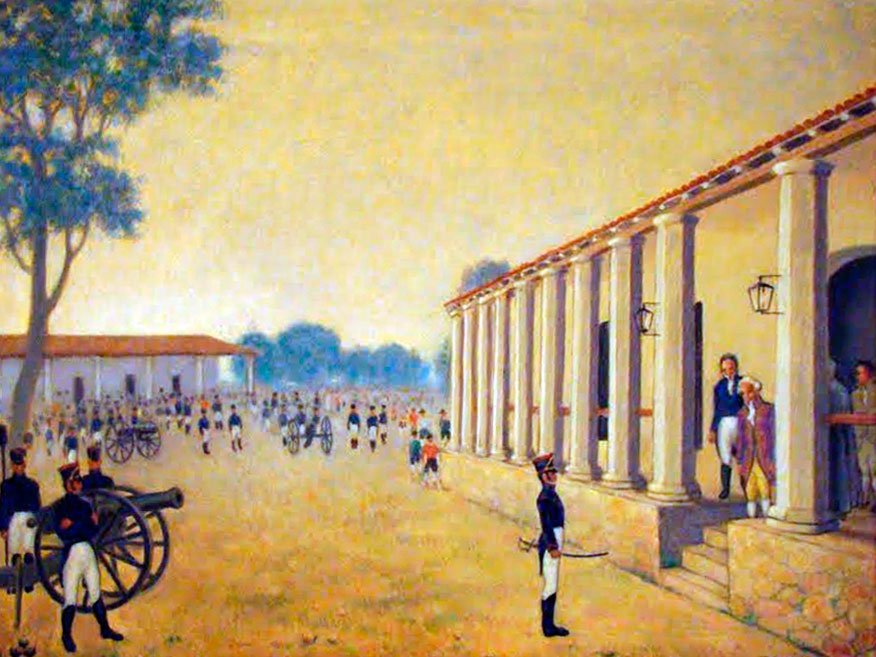 Jaime Bestard, Intimación a Velasco, Museo Casa de la Independencia. Cortesía