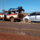 Triple choque en Misiones, Argentina. Foto: Captura NPY