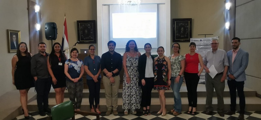 Se llevó a cabo la presentación del Registro de Cáncer de Base Poblacional en Paraguay, a referentes de la Sociedad Paraguaya de Patólogos. Foto: Gentileza