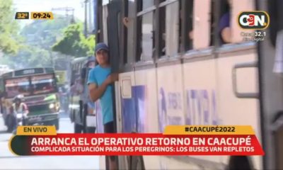 Se inició el operativo retorno. Foto: Captura de pantalla