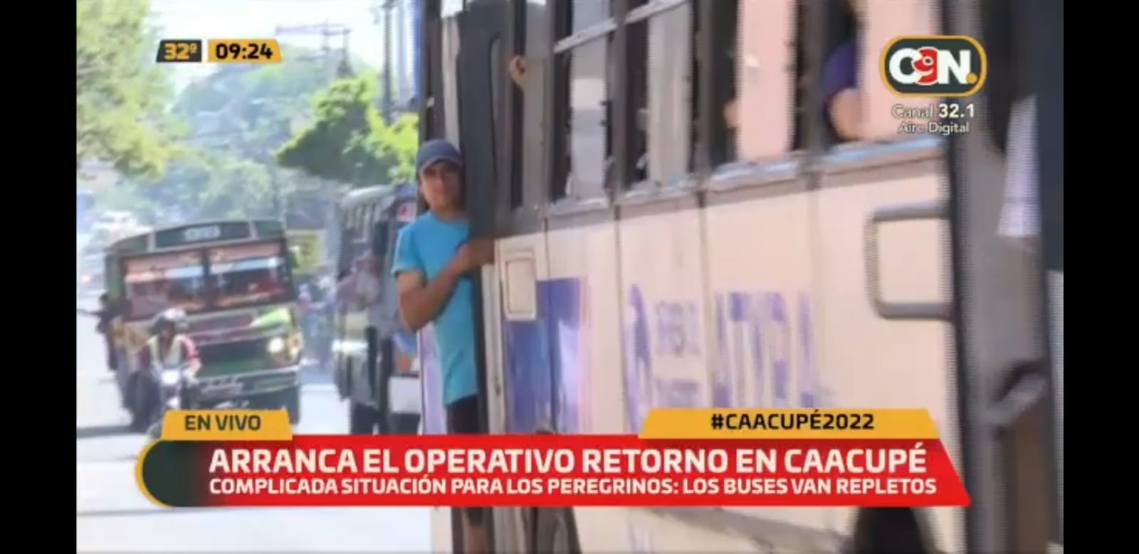 Se inició el operativo retorno. Foto: Captura de pantalla