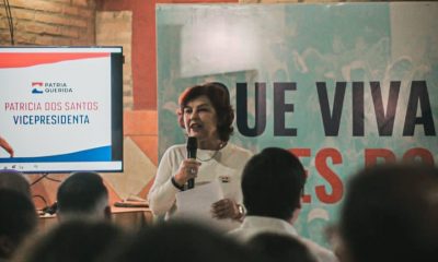 Precandidata a la vicepresidencia, Patricia Dos Santos. Foto: Gentileza