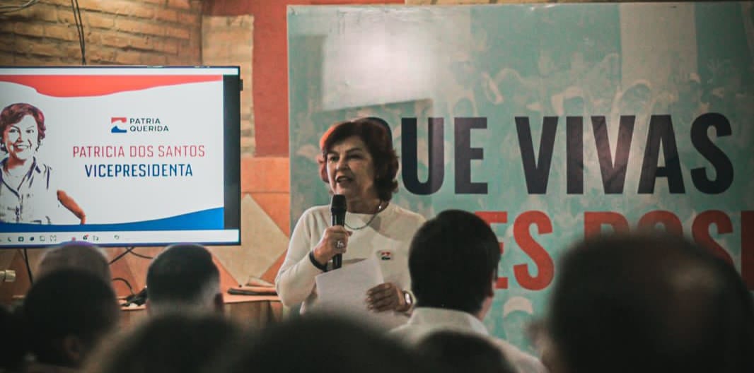 Precandidata a la vicepresidencia, Patricia Dos Santos. Foto: Gentileza