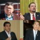 (Izquierda a derecha; de Arriba a Abajo) Los ex ministros de la Senad, Francisco de Vargas y Luis Rojas. Los ex ministros del MAG, Enzo Cardozo y Rody Godoy. Foto: Gentileza.
