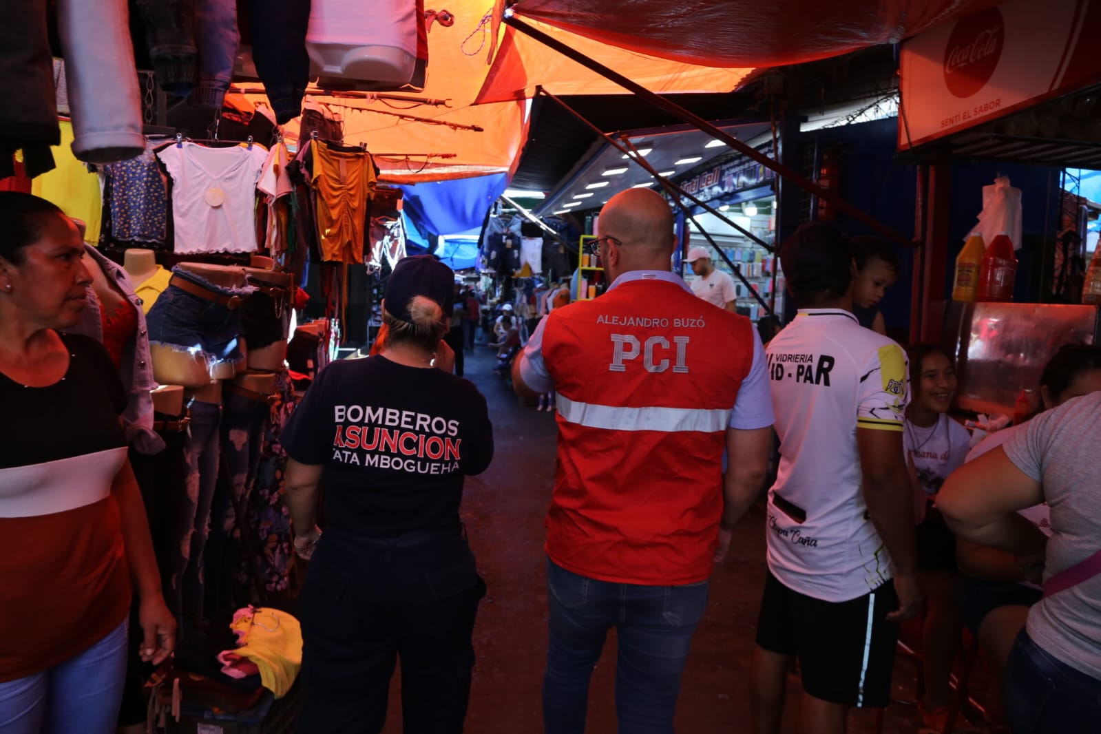 Realizan controles preventivos en zonas sensibles del mercado 4. Foto: @Asu_PCI