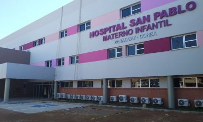 Hospital Materno Infantil San Pablo. Foto: mspbs.gov.py