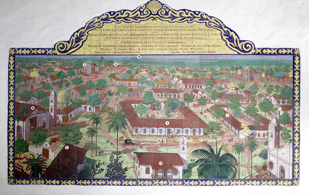 Casa de la Independencia. Mural de José Laterza Parodi. Cortesía