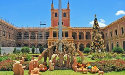 Pesebre del Palacio de Gobierno. Foto: IP