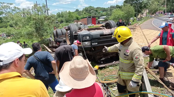 Grave accidente con desenlace fatal. Foto: Gentileza