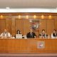 Ministros y autoridades del Tribunal Superior de Justicia Electoral (TSJE). Foto: Gentileza.