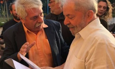 Ricardo Canese y Lula da Silva. Foto: Gentileza